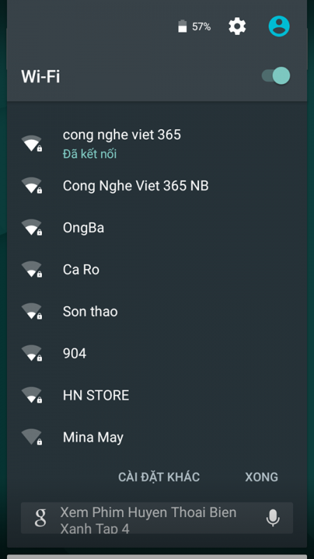 Kết nối Youtube trên điện thoại lên Tivi Box