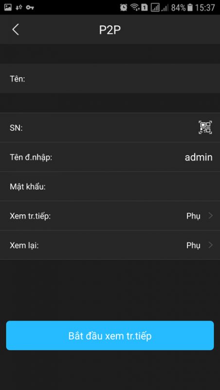 Hướng dẫn xem camera hệ thống android tivi box