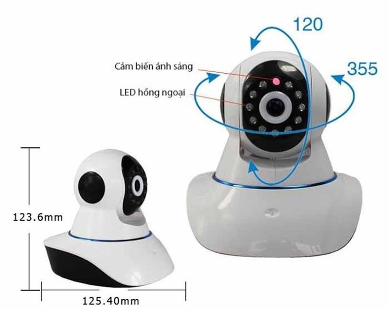 Camera Yoosee 2 râu IP wifi Giá tốt