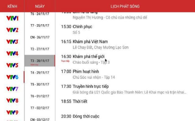 đầu vtv go