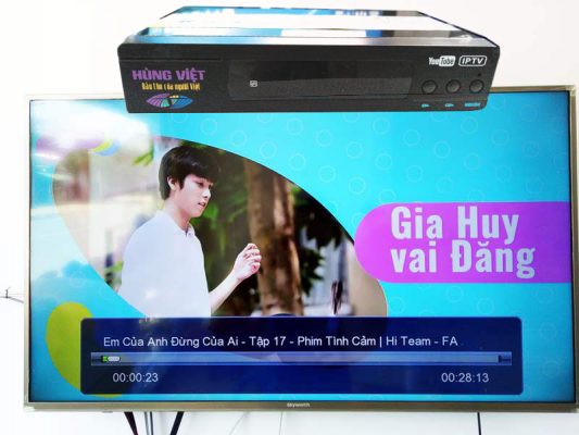 Đầu thu mặt đất thu wifi xem youtube