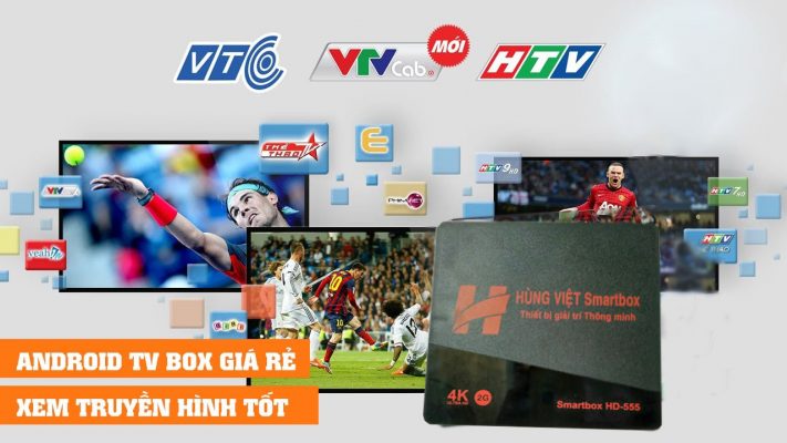 TV Box Hùng Việt HD 555 RAM 2G