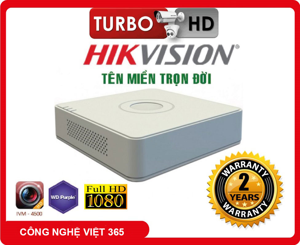 Đầu ghi hình camera hikvision 4 kênh